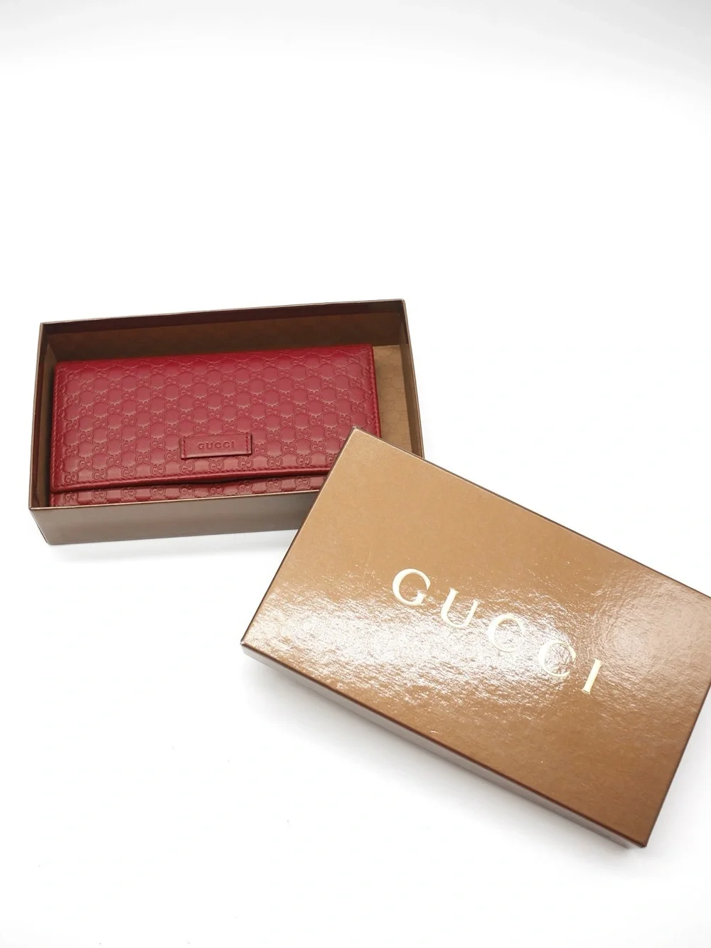 🍓GUCCI GG Guccissima Leather Wallet